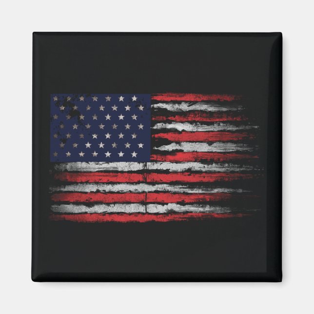 Imán Bandera de los Estados Unidos (Frente)