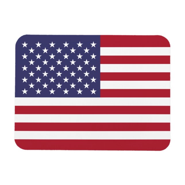 Imán Bandera de los Estados Unidos (Horizontal)
