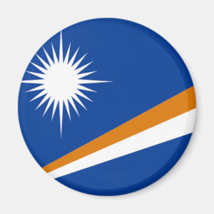 Imán Bandera de los Marshall Islands