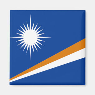Imán Bandera de los Marshall Islands