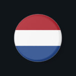 Imán Bandera de los Países Bajos<br><div class="desc">Bandera de los Países Bajos</div>