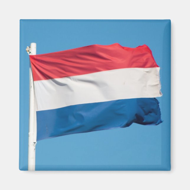 Imán Bandera de los Países Bajos (Frente)