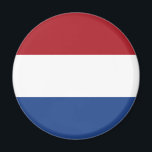 Imán Bandera de los Países Bajos<br><div class="desc">Bandera de los Países Bajos</div>