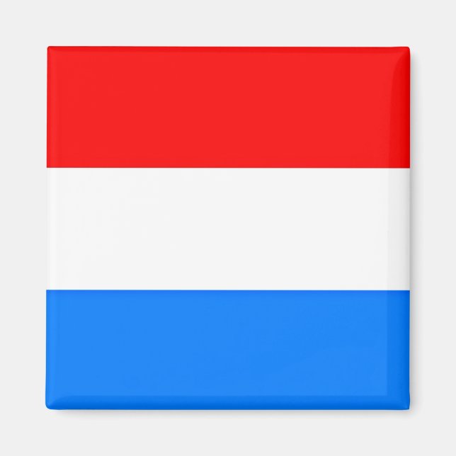 Imán Bandera de Luxemburgo (Frente)