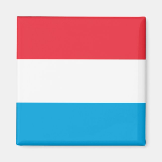 Imán Bandera de Luxemburgo (Frente)
