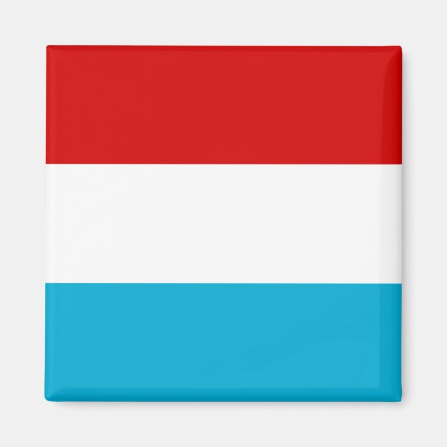 Imán Bandera de Luxemburgo (Frente)