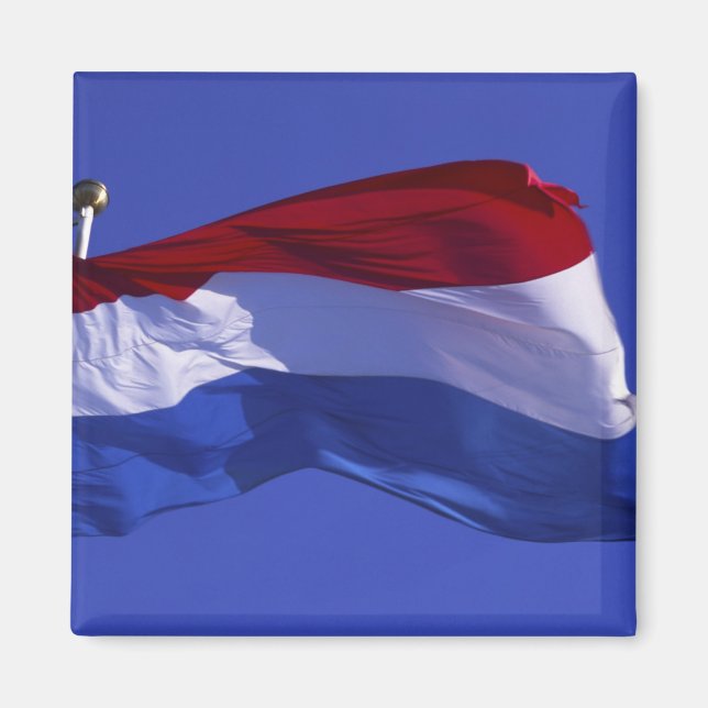 Imán bandera de Luxemburgo RF) (Frente)