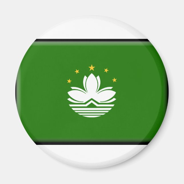 Imán Bandera de Macao (Frente)