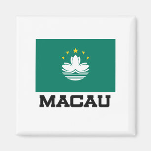 Imán Bandera de Macao