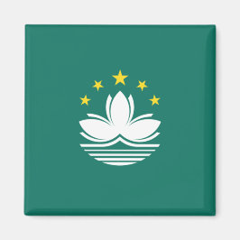 Imán Bandera de Macao (región china)