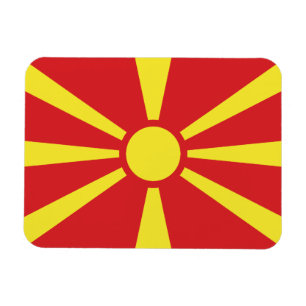 Imán Bandera de Macedonia del Norte