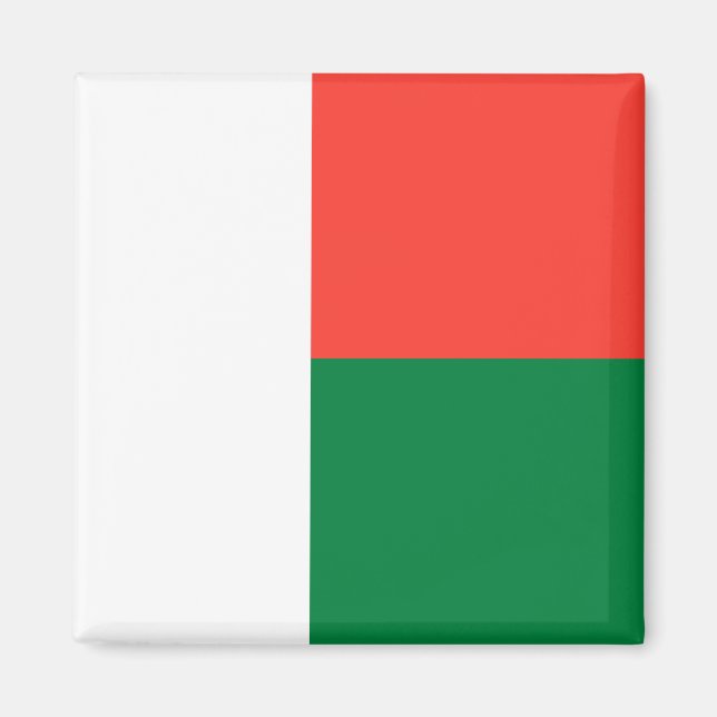 Imán Bandera de Madagascar (Frente)