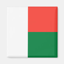Imán Bandera de Madagascar