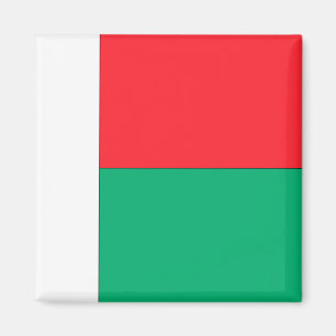 Imán Bandera de Madagascar