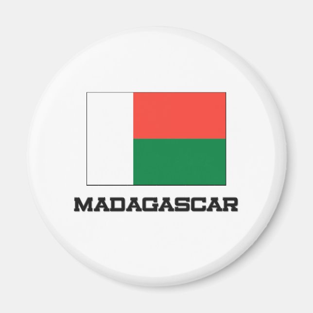 Imán Bandera de Madagascar (Frente)