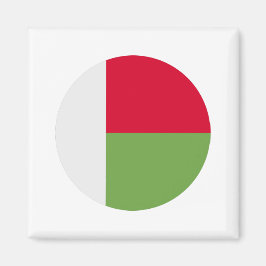 Imán Bandera de Madagascar