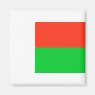 Imán Bandera de Madagascar