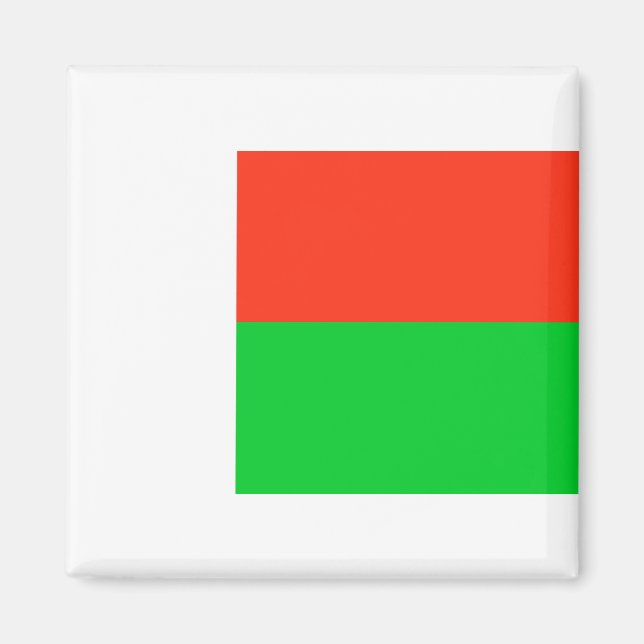Imán Bandera de Madagascar (Frente)