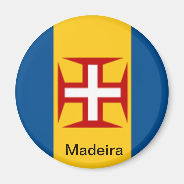 Imán Bandera de Madeira (Frente)