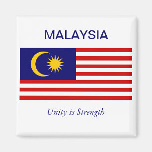 Imán Bandera de Malasia