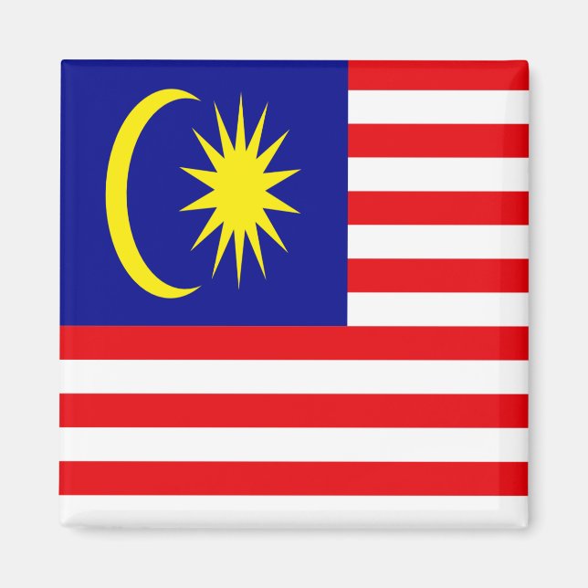 Imán Bandera de Malasia (Frente)