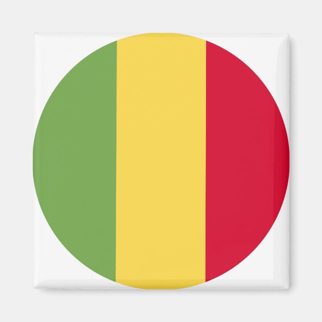 Imán Bandera de Mali (Frente)