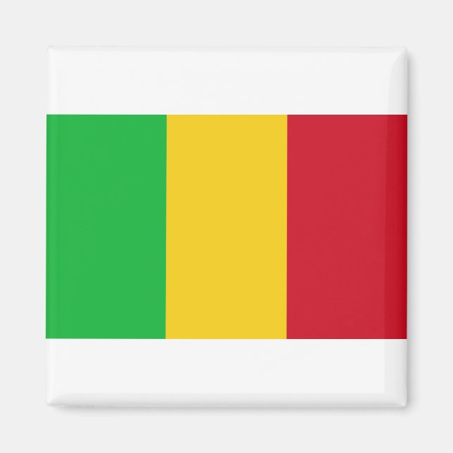 Imán Bandera de Mali (Frente)