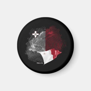 Imán bandera de Malta