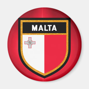 Imán Bandera de Malta