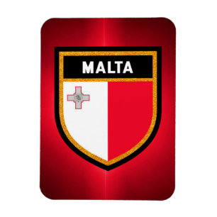 Imán Bandera de Malta