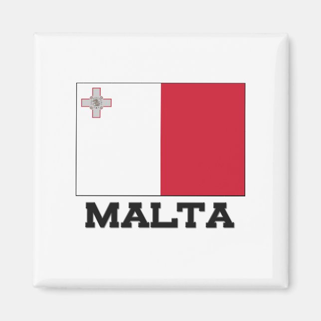 Imán Bandera de Malta (Frente)