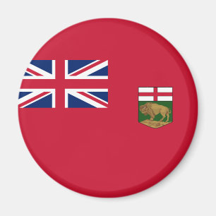Imán Bandera de Manitoba