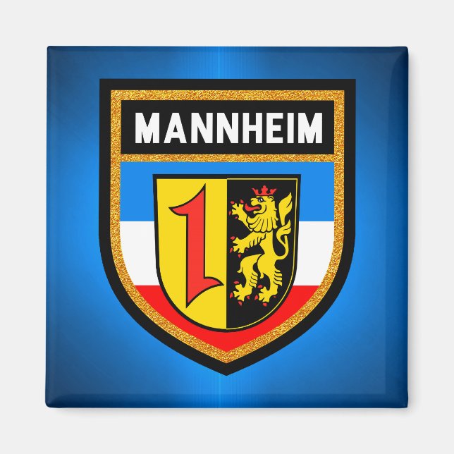 Imán Bandera de Mannheim (Frente)