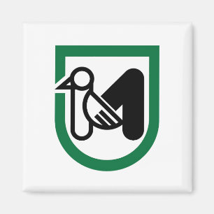 Imán Bandera de Marche (Italia)