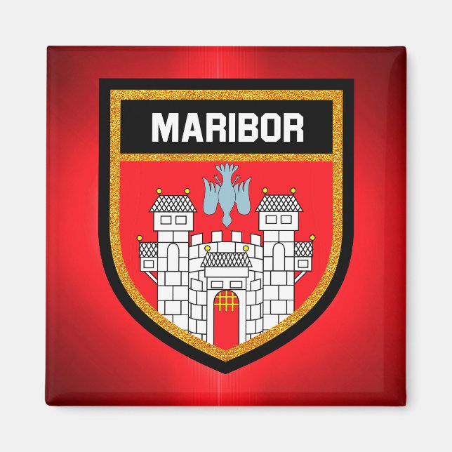 Imán Bandera de Maribor (Frente)