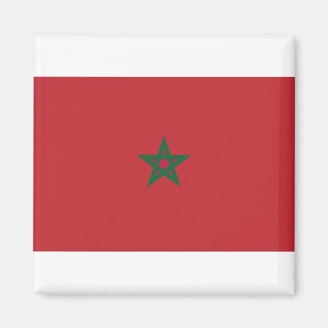 Imán Bandera de Marruecos (Frente)