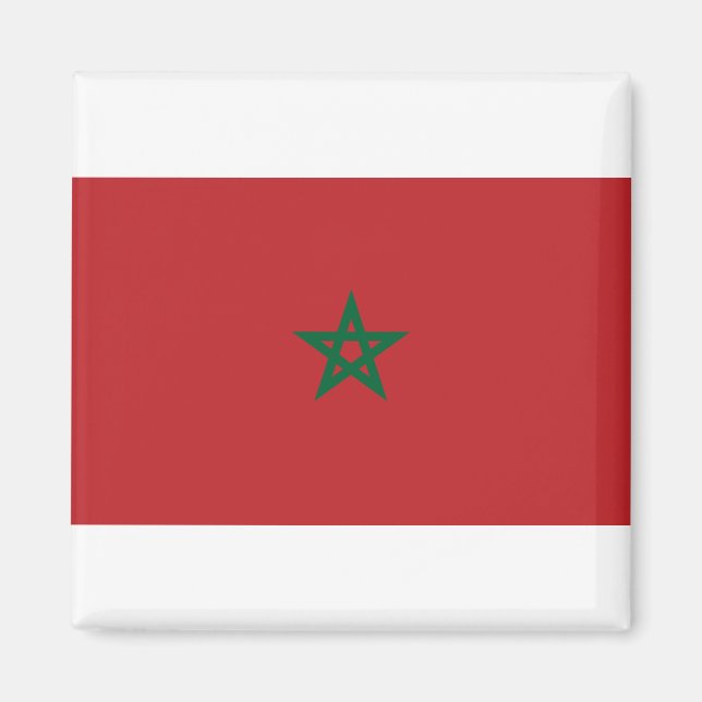 Imán Bandera de Marruecos (Frente)