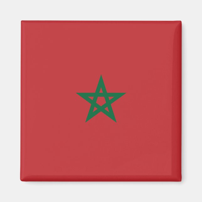 Imán Bandera de Marruecos (Frente)