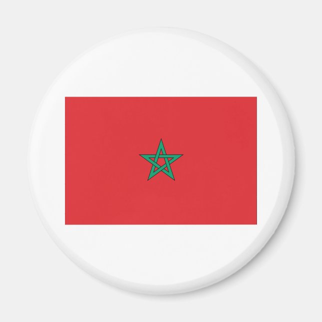 Imán Bandera de Marruecos (Frente)