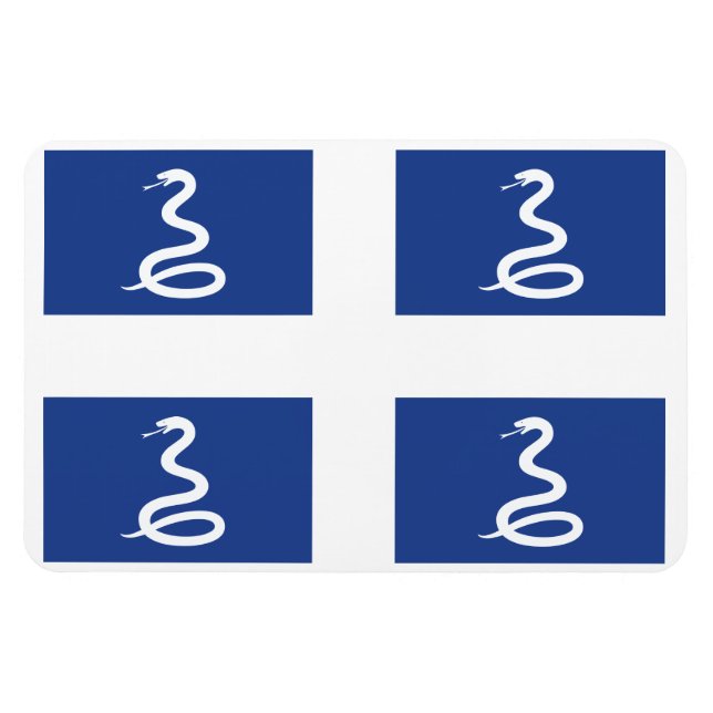 Imán Bandera de Martinica (Horizontal)