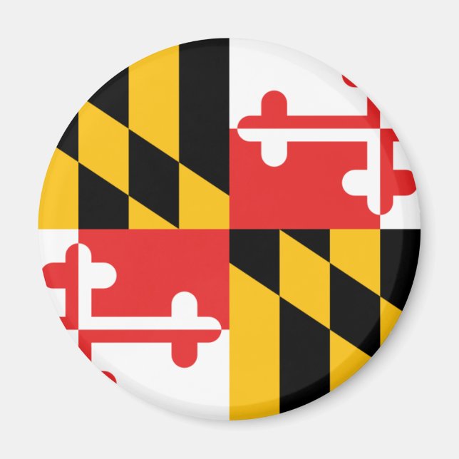 Imán Bandera de Maryland (Frente)