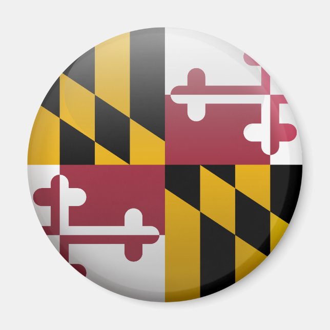 Imán Bandera de Maryland (Frente)