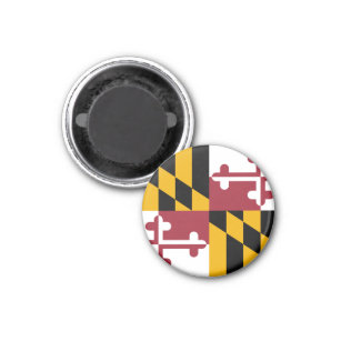 Imán Bandera de Maryland y Maryland, vacaciones y depor
