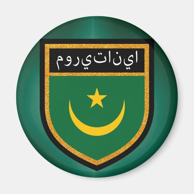 Imán Bandera de Mauritania (Frente)