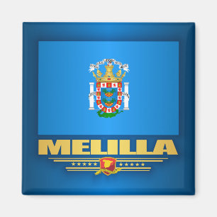 Imán Bandera de Melilla