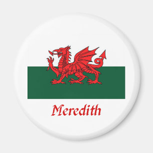 Imán Bandera de Meredith Galés