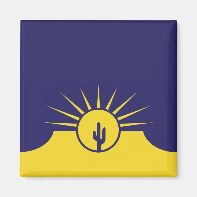 Imán Bandera de Mesa (Arizona, Estados Unidos) (Frente)