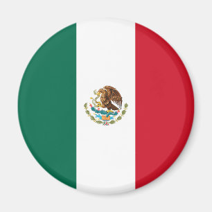 Imán Bandera de México