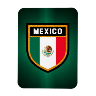 Imán Bandera de México