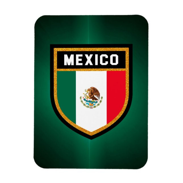 Imán Bandera de México (Vertical)